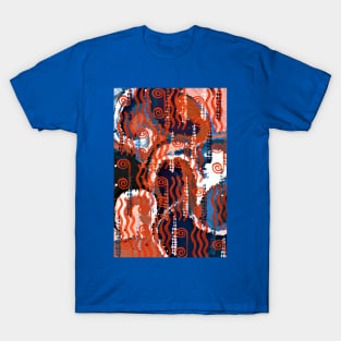 Tie Dye Greek Theme T-Shirt